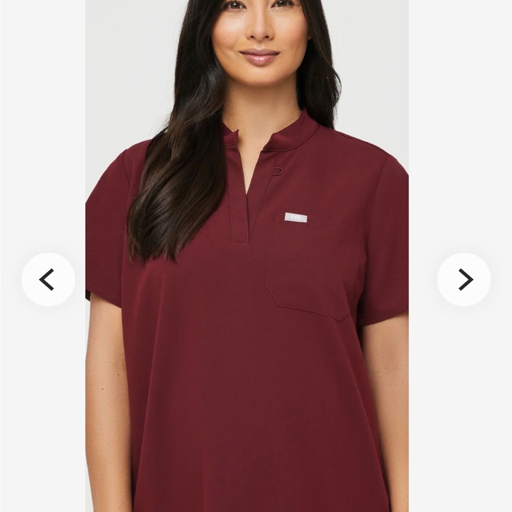 Women's Maternity Figs Maroon Set